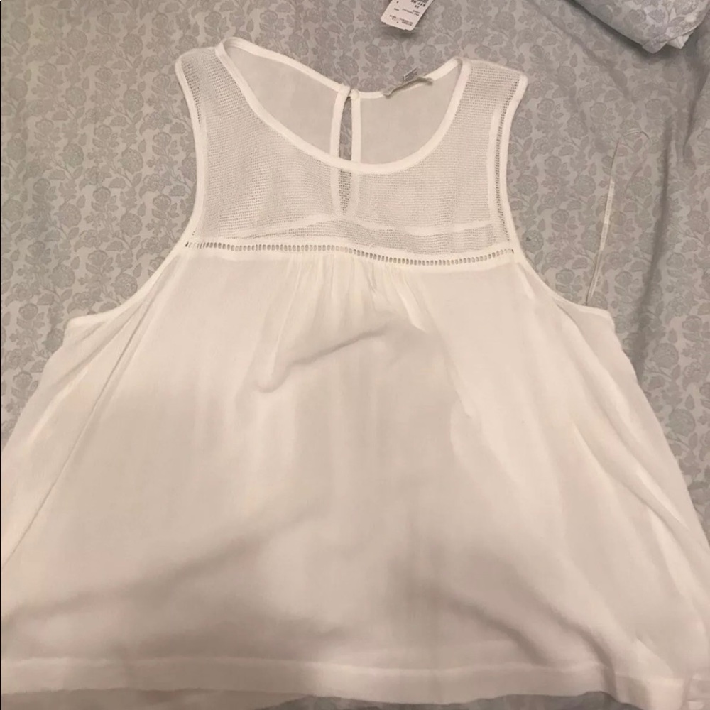 White tank top
